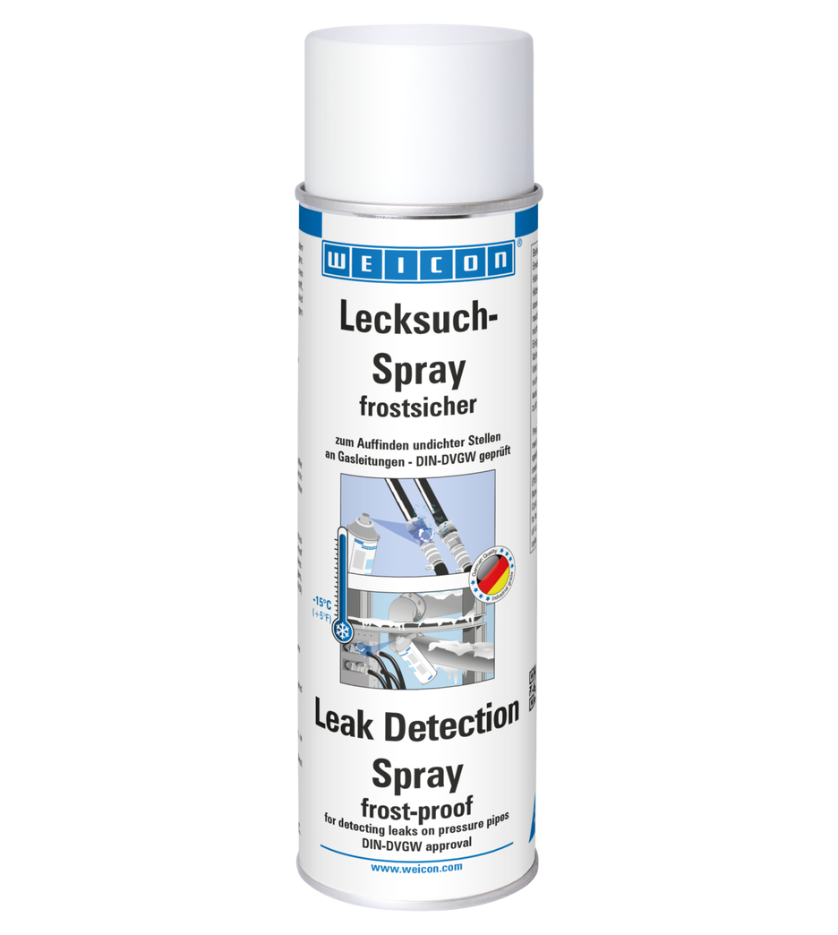 Lecksuch-Spray frostsicher | Risse und Undichtigkeiten an Kühl- und Klimaanlagen auffinden